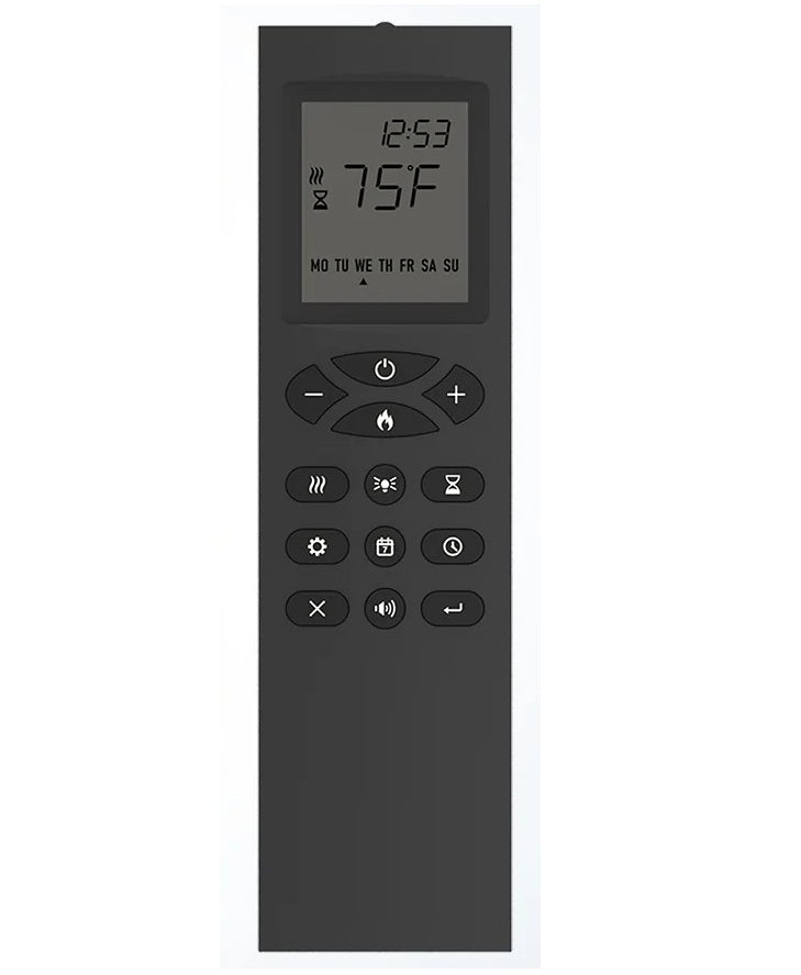 Masterflame Remote Remote Control for LegendFlame Jaden Electric Fireplace Insert